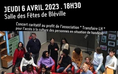 Concert solidaire au profit de l’association Transfaire LH le 6 avril 2023 à 18h30 au Havre (76)