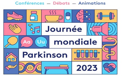 Journée mondiale France Parkinson le 20 avril 2023 au CHU de Rouen (76) de 13h30 à 17h30