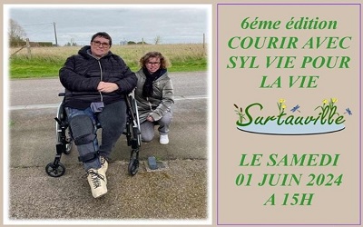 6éme Edition Courir Avec Sylvie Pour la Vie le Samedi 01 Juin 2024 à 15h à Surtauville (27)