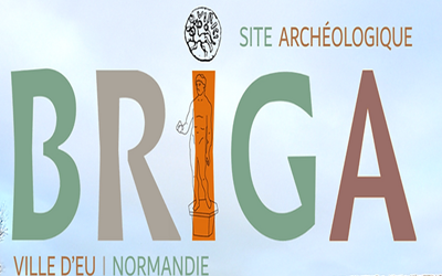 Visites de groupe du site archéologique de la ville antique de Briga à Eu (76) d’Avril à Septembre 2024