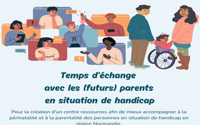 CapParents, rencontre pour mieux accompagner les (futurs) parents en situation de handicap le 5 mars à 14h à Caen (14)