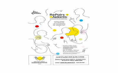 RePairs Aidants : une journée pour mieux accompagner son proche le 7 juillet 2025 de 9h à 17h30 à Caen (14)