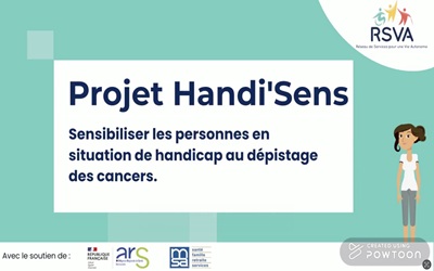 HANDI&rsquo;SENS | Formation gratuite : Dépistage des cancers et handicaps, le 21 mai ou le 9 juin, à Caen ou à Rouen