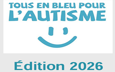 Edition 2026 de l&rsquo;association APEI Seine & Mer « Tous en bleu pour l&rsquo;autisme » sur le thème « Autiste et citoyen » du 28 mars au 3 avril 2026 à Dieppe (76)