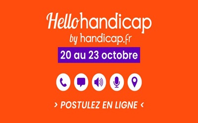 Salon de recrutement en ligne Hello Handicap du 20 au 23 octobre 2026